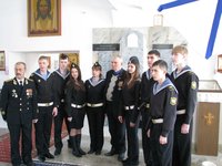 Воспитанники морской кадетской школы : Воспитанники морской кадетской школы.jpg