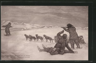  AK-Mission-des-Oblats-de-Marie-Immaculee-Mord-an-Missionaren-durch-Eskimos-1913.jpgAK Mission des Oblats de Marie-Immaculee, Mord an Missionaren durch Eskimos 1913 1.jpg