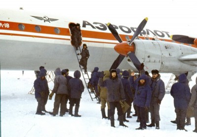  Прощай, Антарктида. Ил-18 СССР-74267.jpg