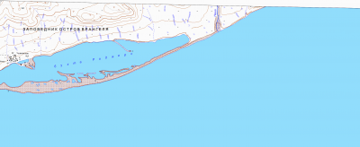  Топографическая карта ггц лист R-01-040-A,B 500метровка о.Врангеля.png