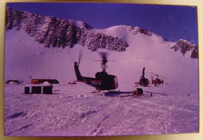  1963 HUEYS H-1s ON FLIGHT LINE AT SOUTH POLE OPERATION DEEP FREEZE.jpg