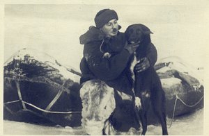  Папанин с собакой Веселый.jpg