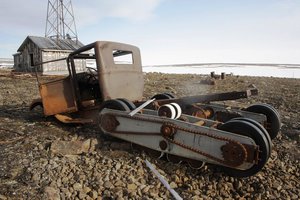  Вездеход НАТИ-3. Остров Рудольфа, ЗФИ. Фото - Евгений Ермолов.jpg