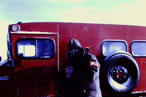 Details about  Kodachrome Transparency 35MM Slide South Pole Man at Red USN Truck McMurdo 1971.jpg