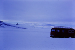  Details about  Kodachrome Transparency 35MM Slide South Pole Red Transport Bus at McMurdo 1970.jpg