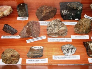  Коллекция минералов и горных пород Антарктиды в Музее ПМГРЭ 2.JPG